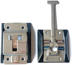 ABCZOK STAINLESS STEEL RV T-STYLE DOOR HOLDER CATCH FOR CAMPER TRAILER - 1 PACK