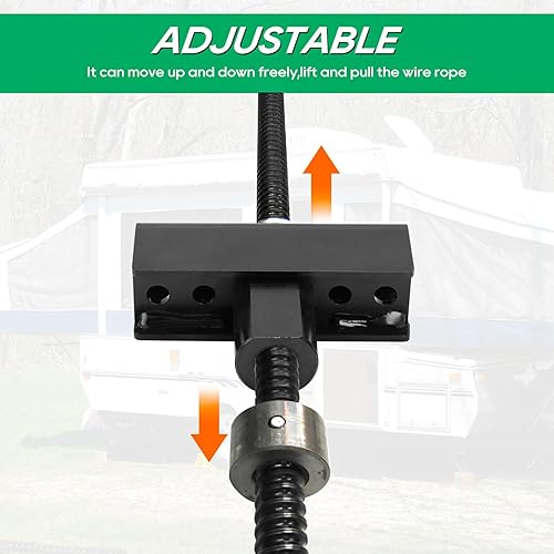 SPEEDY RIDER POP UP CAMPER ACME DRAWBAR & NUT SET FOR LIFT SYSTEMS | POP-UP CAMPER ACCESSORIES