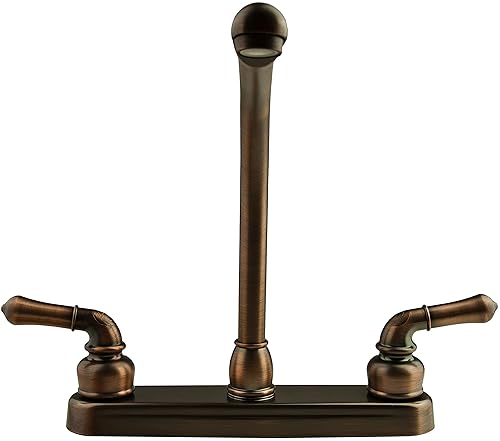 DURA FAUCET HI-RISE RV KITCHEN SINK FAUCET - OIL RUBBED BRONZE