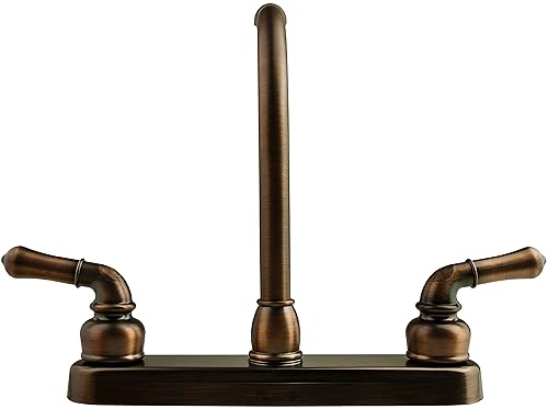 DURA FAUCET HI-RISE RV KITCHEN SINK FAUCET - OIL RUBBED BRONZE