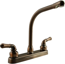 DURA FAUCET HI-RISE RV KITCHEN SINK FAUCET - OIL RUBBED BRONZE