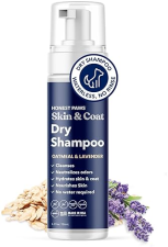 HONEST PAWS WATERLESS DOG DRY SHAMPOO - ITCH RELIEF, HYDRATION & ODOR CONTROL - OATMEAL & LAVENDER - 6.3 OZ"