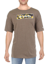 COLUMBIA MEN'S LOGO CREWNECK T-SHIRT - ESSENTIAL STYLE