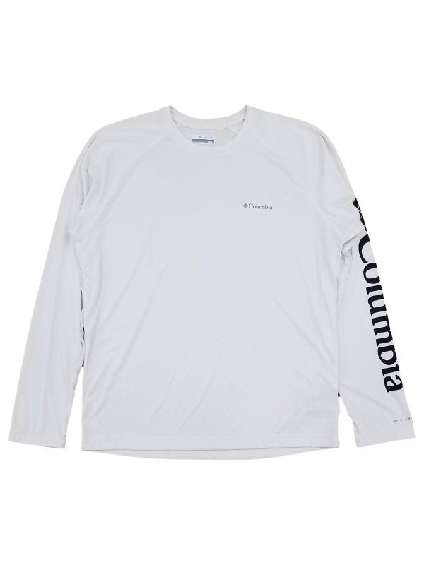 COLUMBIA MEN'S WHITE FORK STREAM PERFORMANCE LONG SLEEVE T-SHIRT - XXL