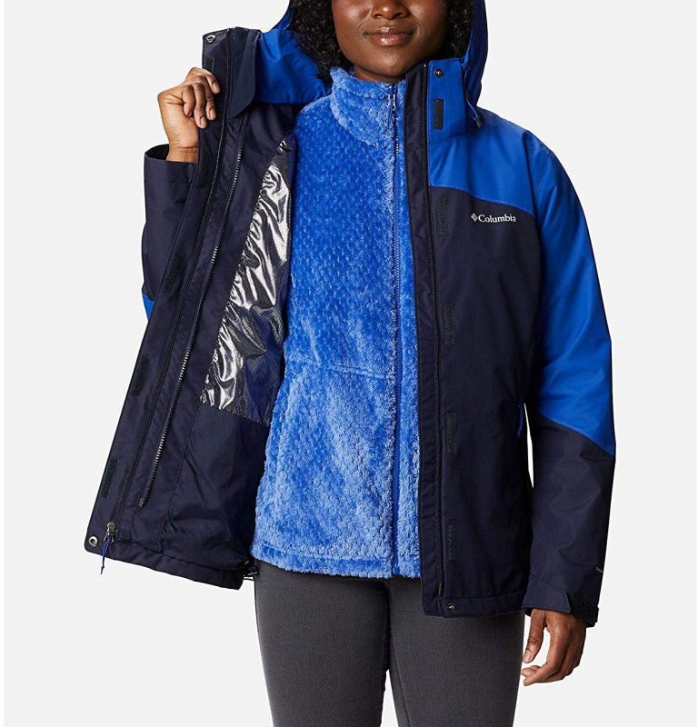 COLUMBIA WOMEN'S BUGABOO II INTERCHANGE FLEECE JACKET