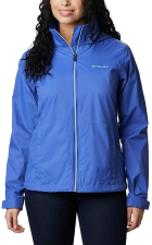 COLUMBIA WOMEN'S XL LAPIS BLUE SWITCHBACK III HOODED JACKET - STYLE