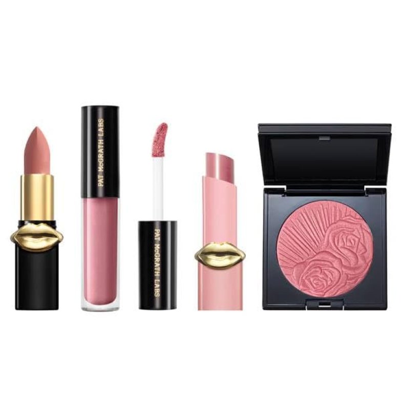 PAT MCGRATH LABS DIVINE ROSE JET-SET KIT: MINI BEAUTY ESSENTIALS FOR ON-THE-GO