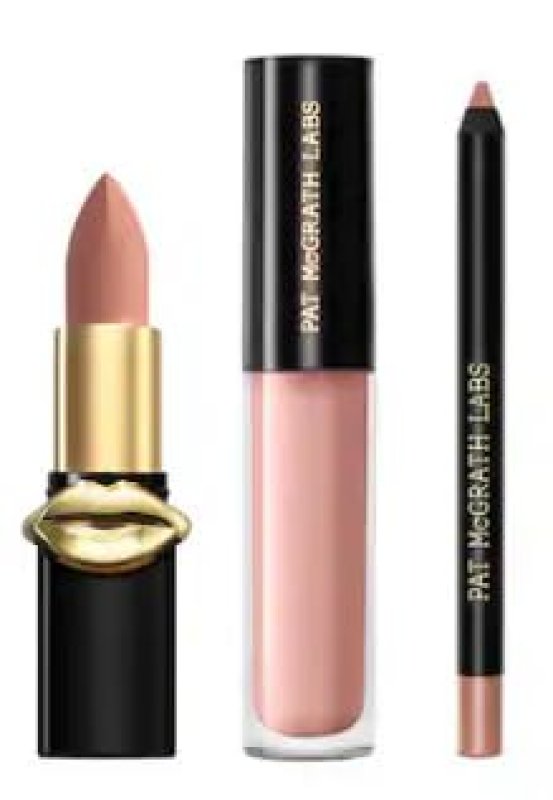 PAT MCGRATH MINI NUDE VENUS LIP TRIO: MATTETRANCE SET