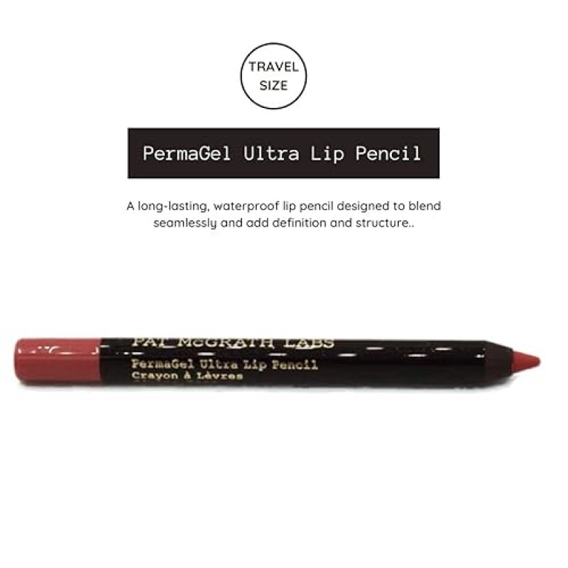 PAT MCGRATH MINI DIVINE ROSE LIP TRIO SET FOR WOMEN - MATTETRANCE LIPSTICK, LUST GLOSS, PERMAGEL LIP PENCIL