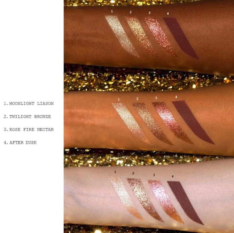 PAT MCGRATH LABS VENUS IN FLEURS LUXE QUAD EYESHADOW PALETTE - VOYEURISTIC VIXEN
