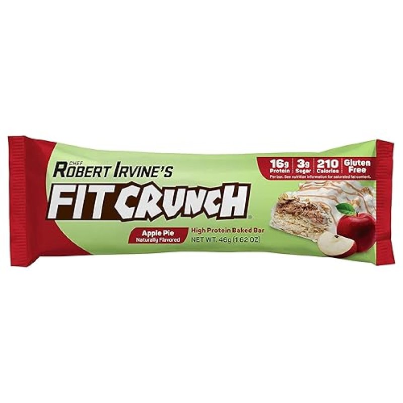 FITCRUNCH SNACK SIZE PROTEIN BARS, 6-LAYER BAKED BAR, LOW SUGAR, GLUTEN-FREE & SOFT CAKE CORE (9 COUNT, FLAVOR LOVERS)