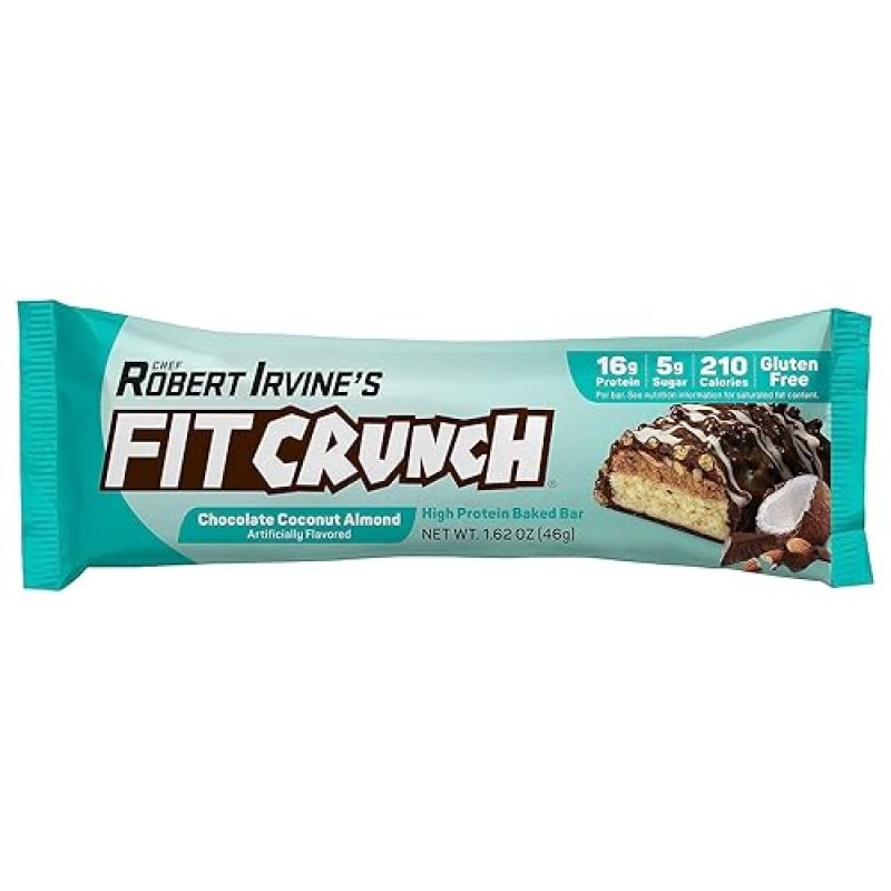 FITCRUNCH SNACK SIZE PROTEIN BARS, 6-LAYER BAKED BAR, LOW SUGAR, GLUTEN-FREE & SOFT CAKE CORE (9 COUNT, FLAVOR LOVERS)