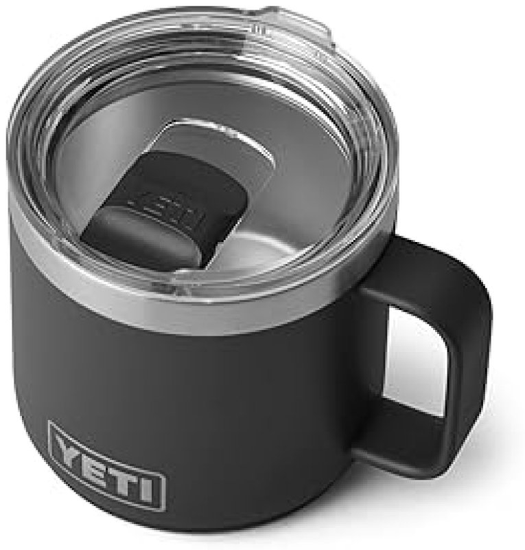 YETI 14 OZ STACKABLE MUG, INSULATED STAINLESS STEEL WITH MAGSLIDER LID