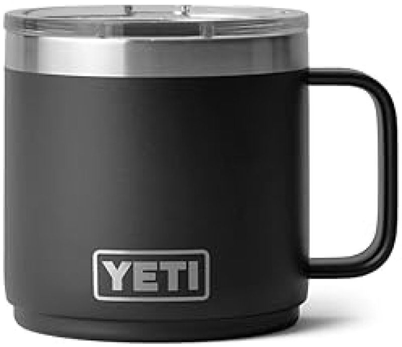 YETI 14 OZ STACKABLE MUG, INSULATED STAINLESS STEEL WITH MAGSLIDER LID