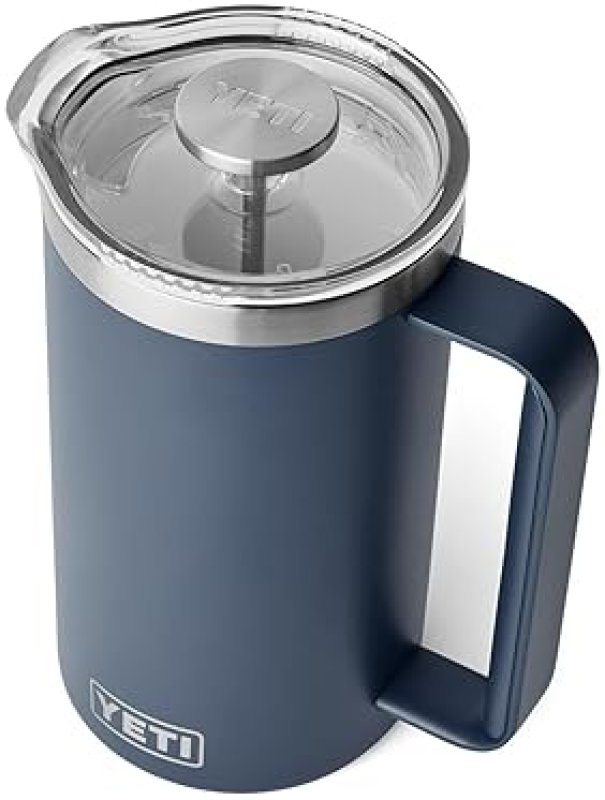 YETI RAMBLER FRENCH PRESS COFFEE MAKER WITH GROUNDSCONTROL