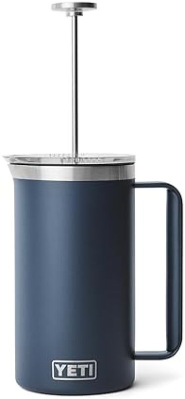 YETI RAMBLER FRENCH PRESS COFFEE MAKER WITH GROUNDSCONTROL