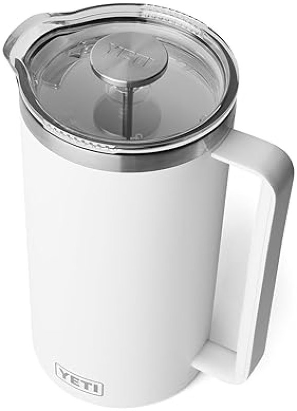 YETI RAMBLER FRENCH PRESS COFFEE MAKER WITH GROUNDSCONTROL FILTER - 100% LEAKPROOF