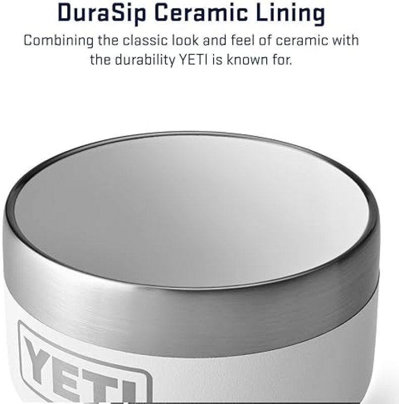 YETI STAINLESS STEEL ESPRESSO/COFFEE CUP SET, 4 OZ, VACUUM INSULATED, STACKABLE - 2 PACK