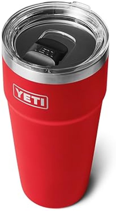 YETI 30 OZ STACKABLE TUMBLER: STAINLESS STEEL, VACUUM INSULATED WITH MAGSLIDER LID