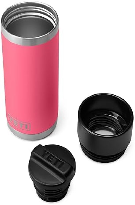 YETI RAMBLER HOTSHOT BOTTLE IN TROPICAL PINK 18OZ