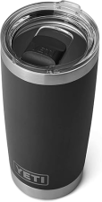 YETI 20 OZ STAINLESS STEEL VACUUM TUMBLER WITH MAGSLIDER LID