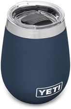 YETI RAMBLER 10 OZ WINE TUMBLER: VACUUM INSULATED STAINLESS STEEL WITH MAGSLIDER LID