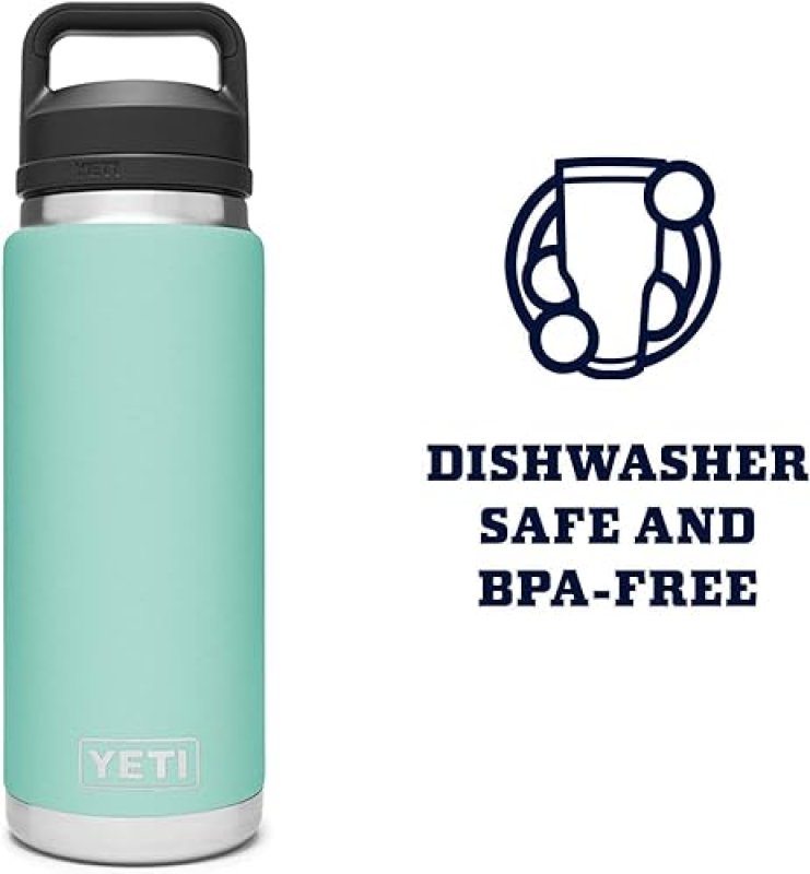 YETI RAMBLER 36 OZ STAINLESS STEEL BOTTLE WITH CHUG CAP