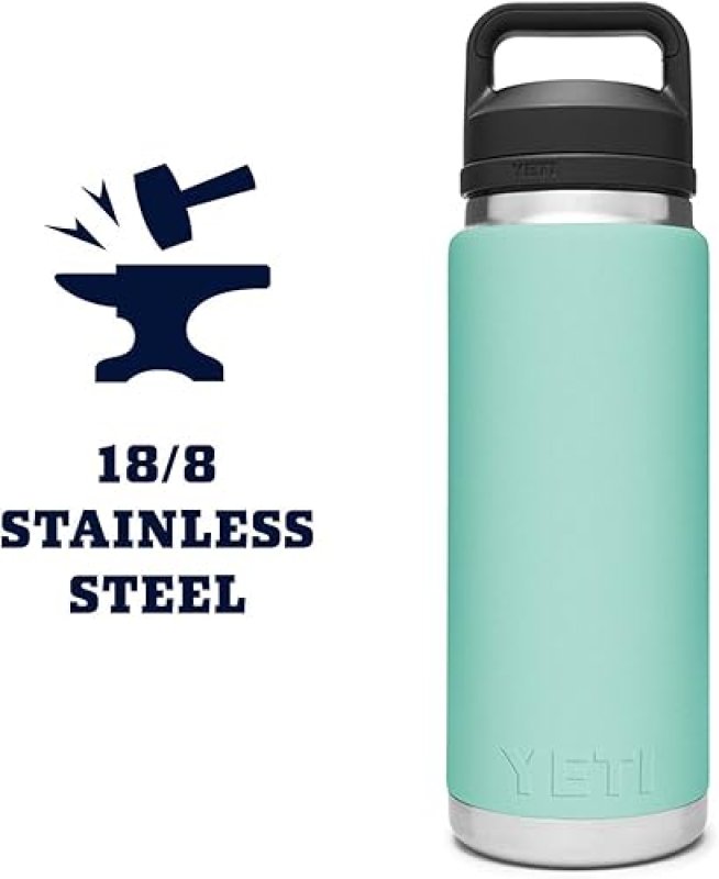 YETI RAMBLER 36 OZ STAINLESS STEEL BOTTLE WITH CHUG CAP