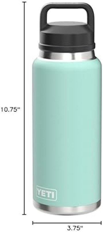 YETI RAMBLER 36 OZ STAINLESS STEEL BOTTLE WITH CHUG CAP