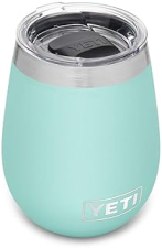 YETI 10 OZ WINE TUMBLER: VACUUM INSULATED STAINLESS STEEL WITH MAGSLIDER LID
