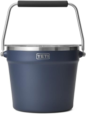 YETI BEVERAGE AND ICE BUCKET - HOLDS 6 LONGNECKS OR 3 WINE BOTTLES
