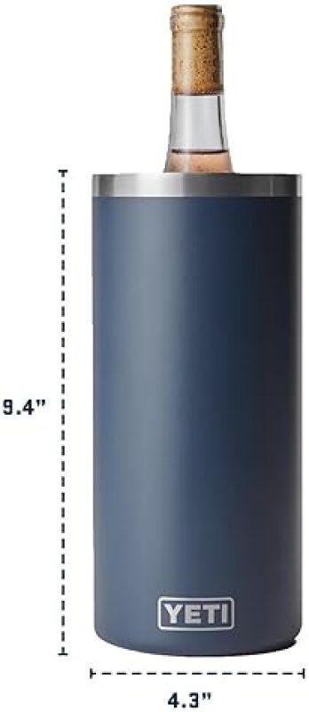 YETI RAMBLER WINE CHILLER - IDEAL FOR MOST WINE BOTTLES