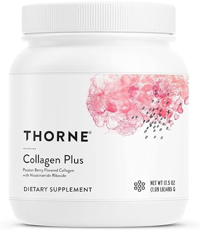 THORNE COLLAGEN PLUS POWDER FOR HEALTHY SKIN, HAIR, AND NAILS - 17.5 OZ