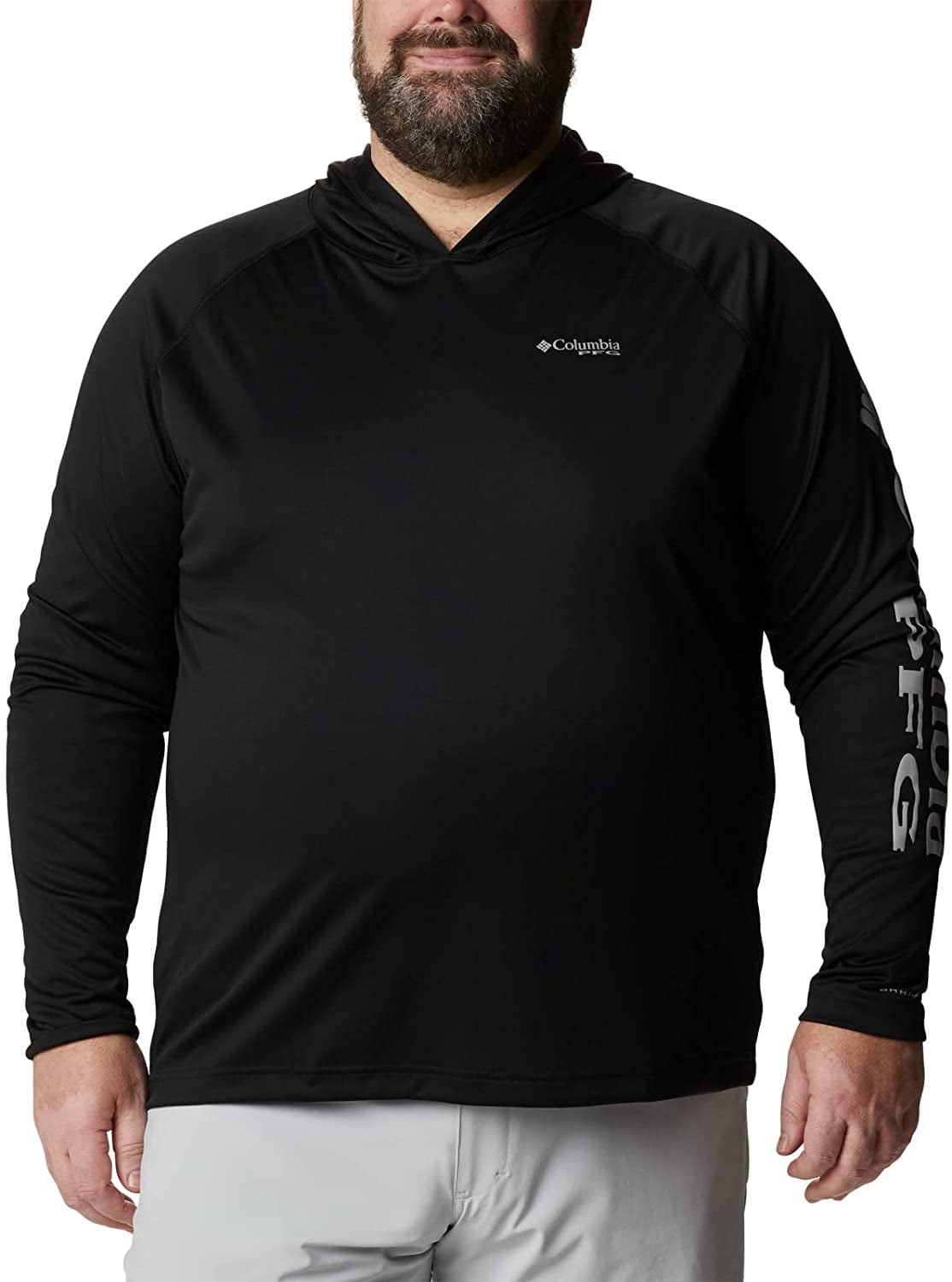 COLUMBIA MEN'S BLACK/COOL GREY 10036 3X PERFORMANCE JACKET