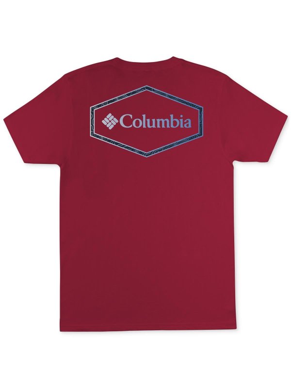 COLUMBIA MEN'S COTTON CREWNECK GRAPHIC T-SHIRT - SPORTSWEAR COLLECTION