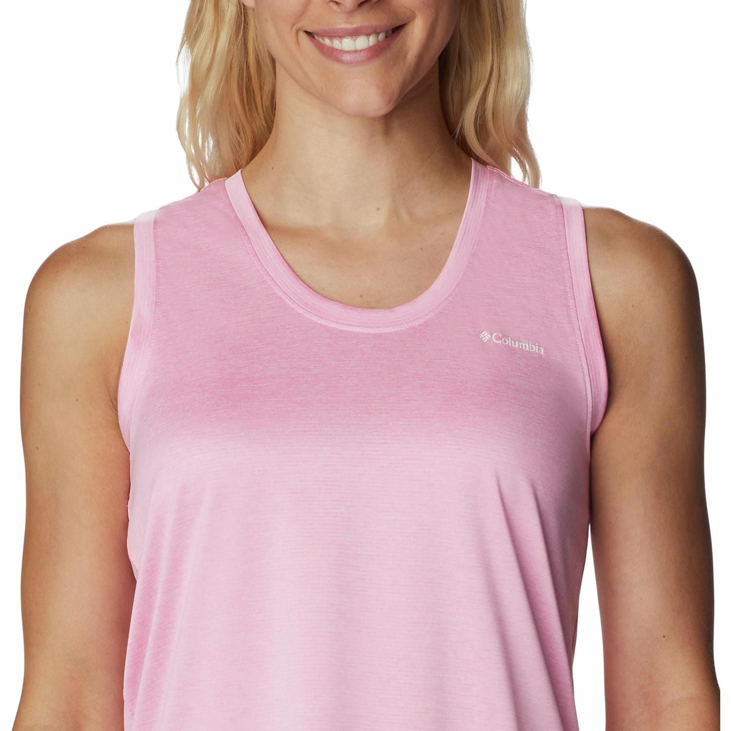 COLUMBIA WOMEN'S BLACK MOISTURE-WICKING HIKE TANK TOP, SIZE XL