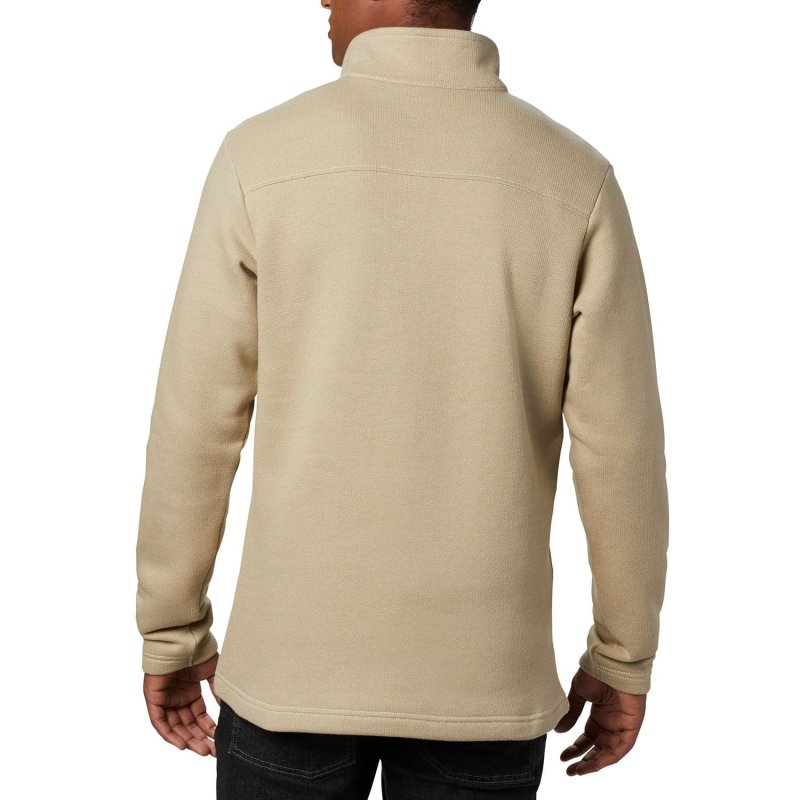 COLUMBIA MEN'S HART MOUNTAIN FLEECE QUARTER-ZIP PULLOVER - COLLEGIATE NAVY, SIZE M