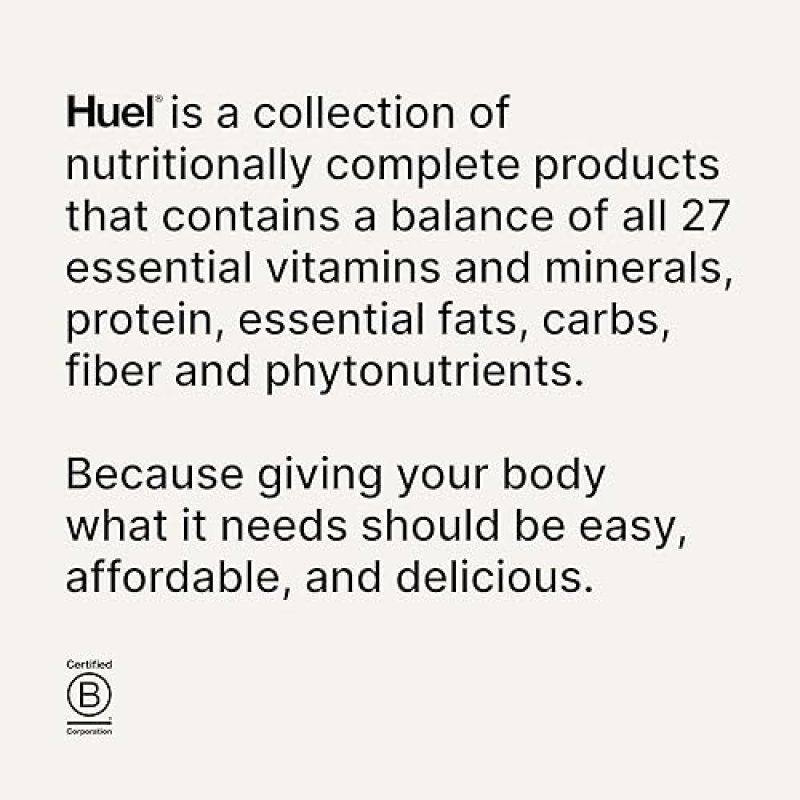 HUEL BLACK EDITION CHOCOLATE READY-TO-DRINK MEAL REPLACEMENT - 35G PROTEIN, 27 VITAMINS, VEGAN, GLUTEN-FREE - 16.9 FL OZ (12 PACK)