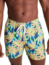 CHUBBIES MEN'S SWIM TRUNKS WITH 4-WAY STRETCH, 5.5" BEACH SHORTS - ELASTIC WAIST, DRAWSTRING, MESH LINING
