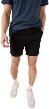 CHUBBIES MEN'S 5.5 INCH CHINO SHORTS WITH ELASTIC WAISTBAND - CASUAL SHORTS WITH POCKETS, STRETCH COTTON BLEND