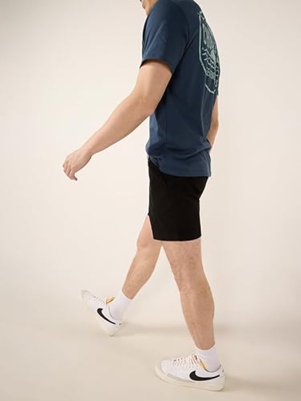 CHUBBIES MEN'S 5.5 INCH CHINO SHORTS WITH ELASTIC WAISTBAND - CASUAL SHORTS WITH POCKETS, STRETCH COTTON BLEND