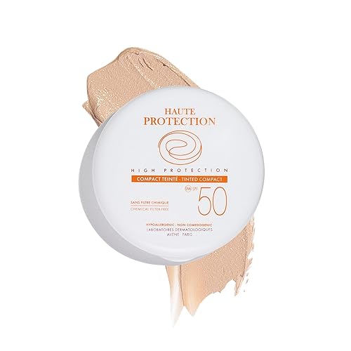 EAU THERMALE AVèNE HIGH PROTECTION TINTED COMPACT MINERAL SUNSCREEN SPF 50+ 0.35 OZ