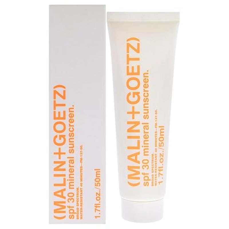 MALIN + GOETZ SPF 30 MINERAL SUNSCREEN - HYDRATING ANTI-AGING LOTION, 1.7 FL. OZ.
