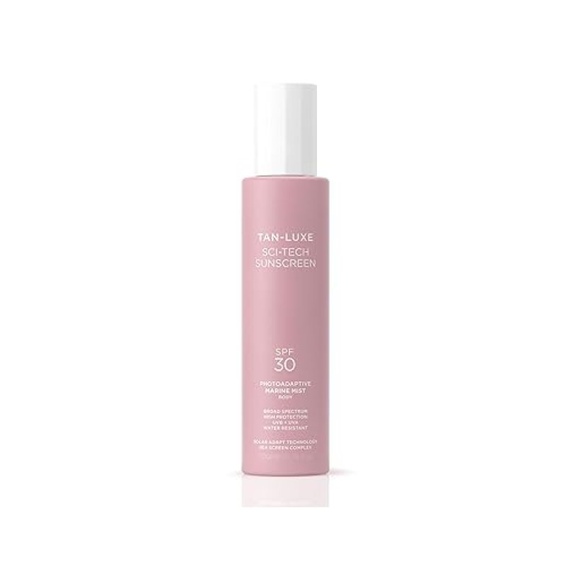 TAN-LUXE PHOTOADAPTIVE MARINE SPF 30 BODY MIST SUNSCREEN - BROAD SPECTRUM UV PROTECTION - HYDRATING & MOISTURIZING - DERMATOLOGIST TESTED