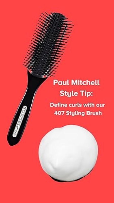 JOHN PAUL MITCHELL PRO TOOLS 407 STYLING BRUSH - VERSATILE NYLON BRISTLE FOR ALL HAIR TYPES