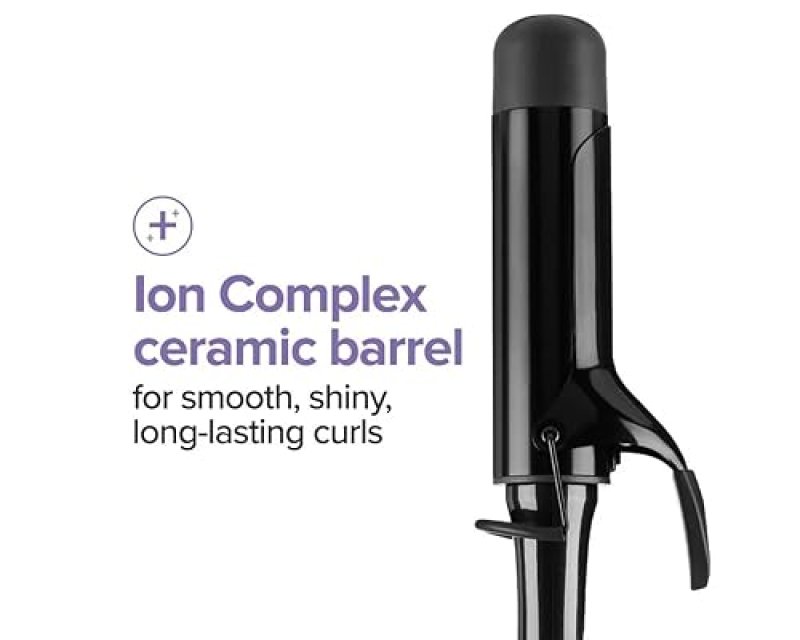 JOHN PAUL MITCHELL NEURO SMOOTH+ 1.75" CERAMIC STYLING IRON, TRAVEL FLAT IRON, DUAL VOLTAGE, EXTRA-WIDE PLATE'