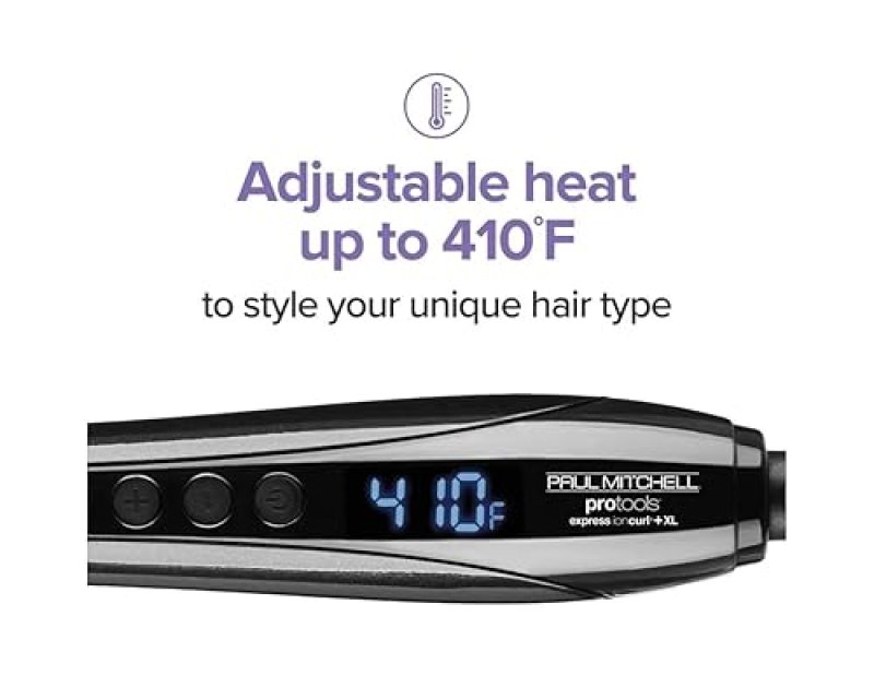 JOHN PAUL MITCHELL NEURO SMOOTH+ 1.75" CERAMIC STYLING IRON, TRAVEL FLAT IRON, DUAL VOLTAGE, EXTRA-WIDE PLATE'