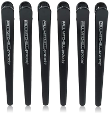 JOHN PAUL MITCHELL PRO TOOLS SECTIONING CLIPS SET OF 6 - SLIP-FREE DESIGN FOR HAIR STYLING AND COLORING