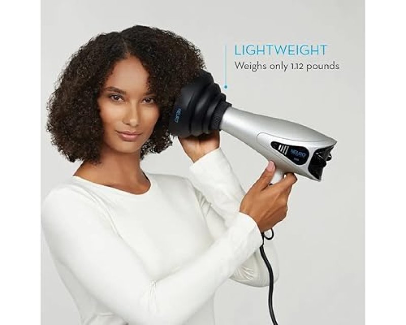 JOHN PAUL MITCHELL NEURO LIGHT TOURMALINE HAIR DRYER WITH MULTIPLE SETTINGS