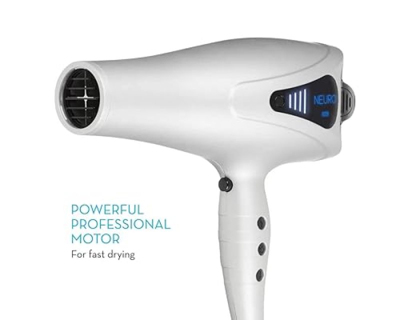 JOHN PAUL MITCHELL NEURO LIGHT TOURMALINE HAIR DRYER WITH MULTIPLE SETTINGS